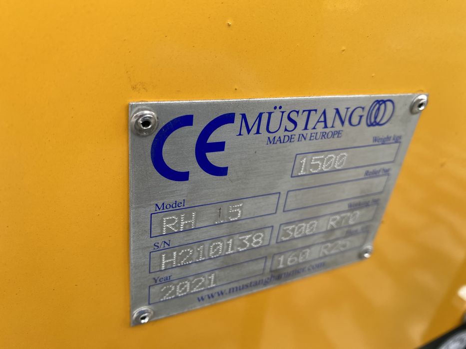 Hammer Mustang RH  25 , 20 , 15 , 12 Kruszarka 2021 noz tnąco kruszące