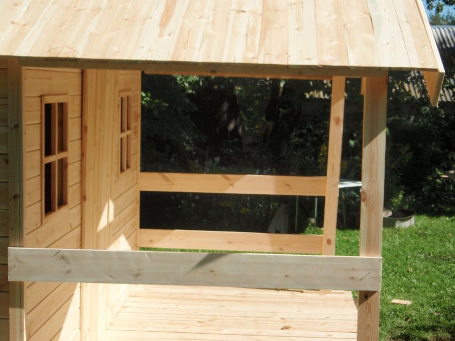 Domek drewniany z tarasem 4m x 3m  Wyprzedaż altanka