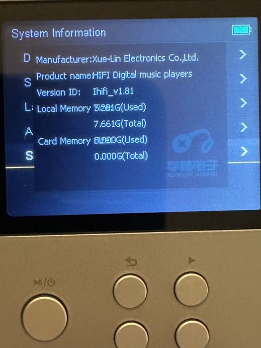 Xuelin HiFi 760 – цільнометалевий цифровий плеєр