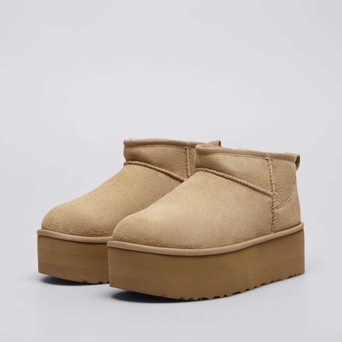 ОРИГІНАЛ UGG Classic Ultra Mini Platform 1135092-SAN ботинки угги УГГ