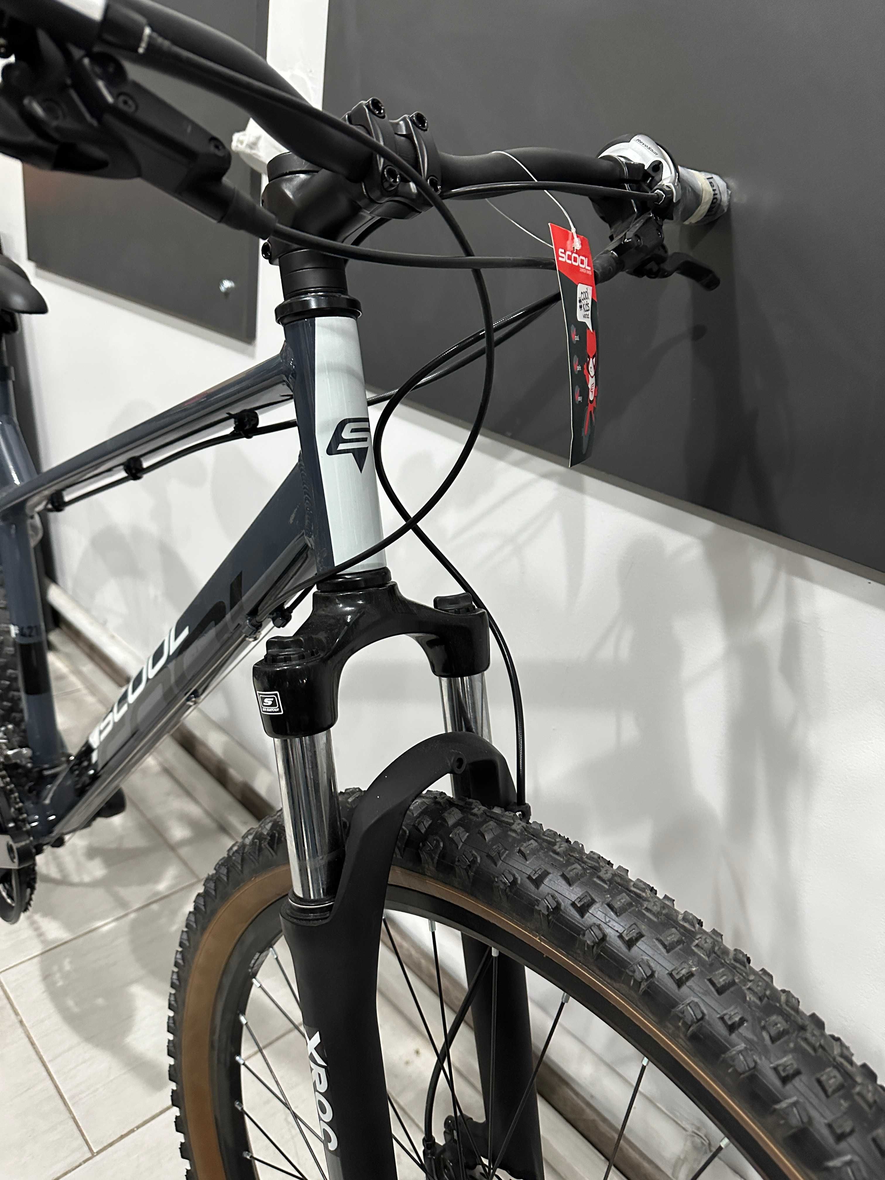 Rower górski S'COOL Xroc 27,5 MTB hydraulika tarcze Shimano 3x8 Nowy