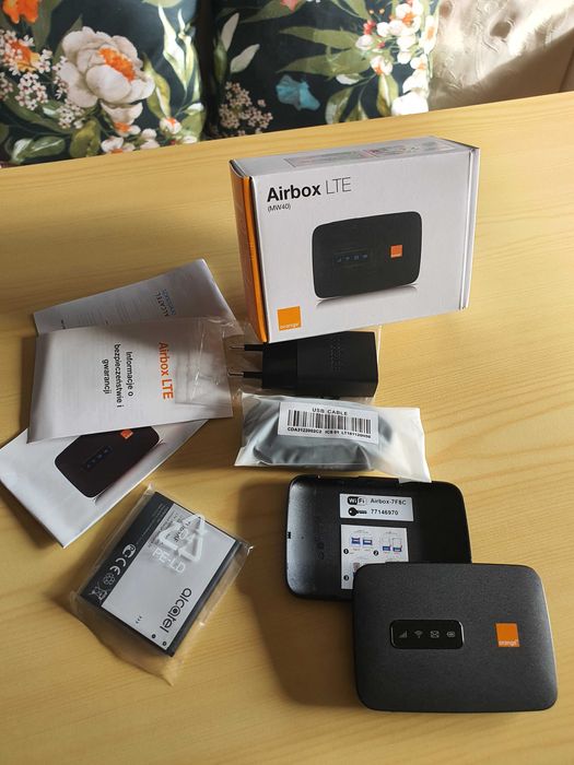 MODEM ROUTER Mobilny LTE 4G wifi alcatel NOWY orange Airbox LTE