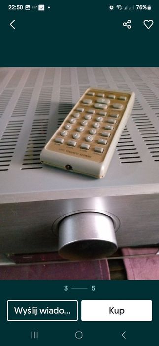 Koda AV 500 z pilotem - tylko dla konesera.