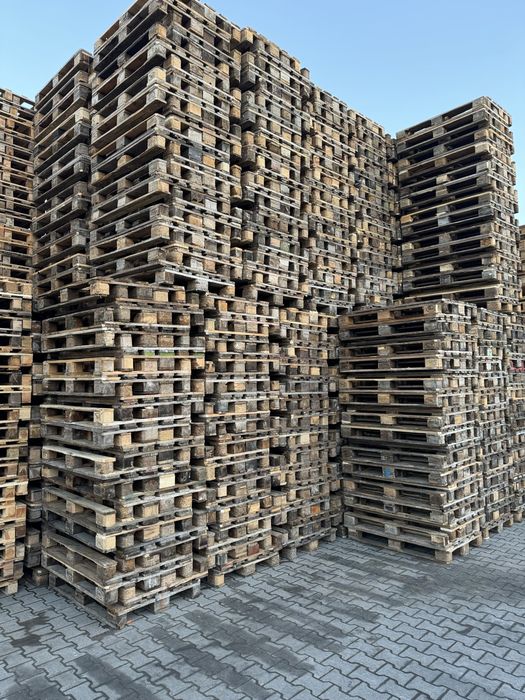 Palety euro 1200x800 klasa C, całe, bez uszkodzeń