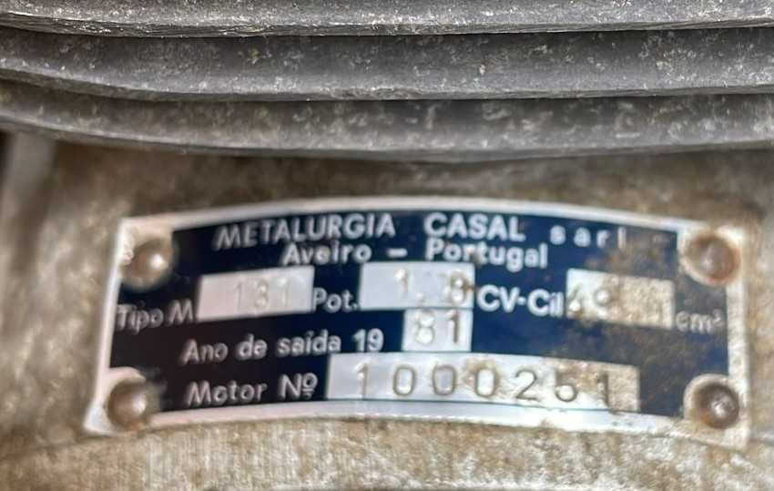 Vendo atumizador casal com 49,9 cm3 Não funciona Faz 10 anos
