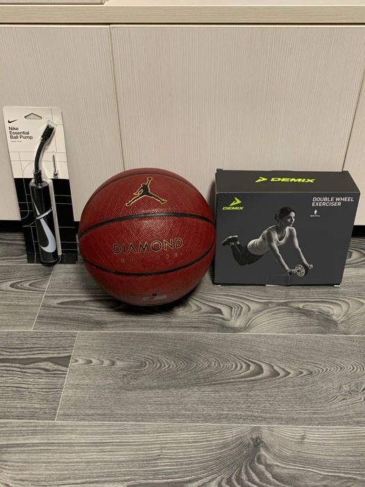 баскетбольный мяч jordan/колесико для спорта/насос для мяча nike