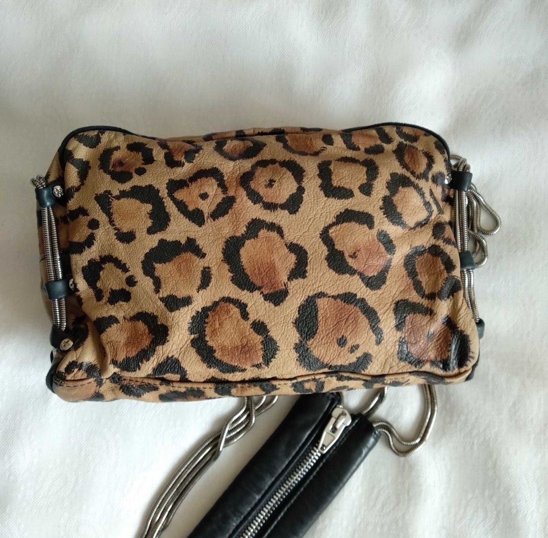 Сумка Alexander Wang Leopard Brenda Shoulder Bag