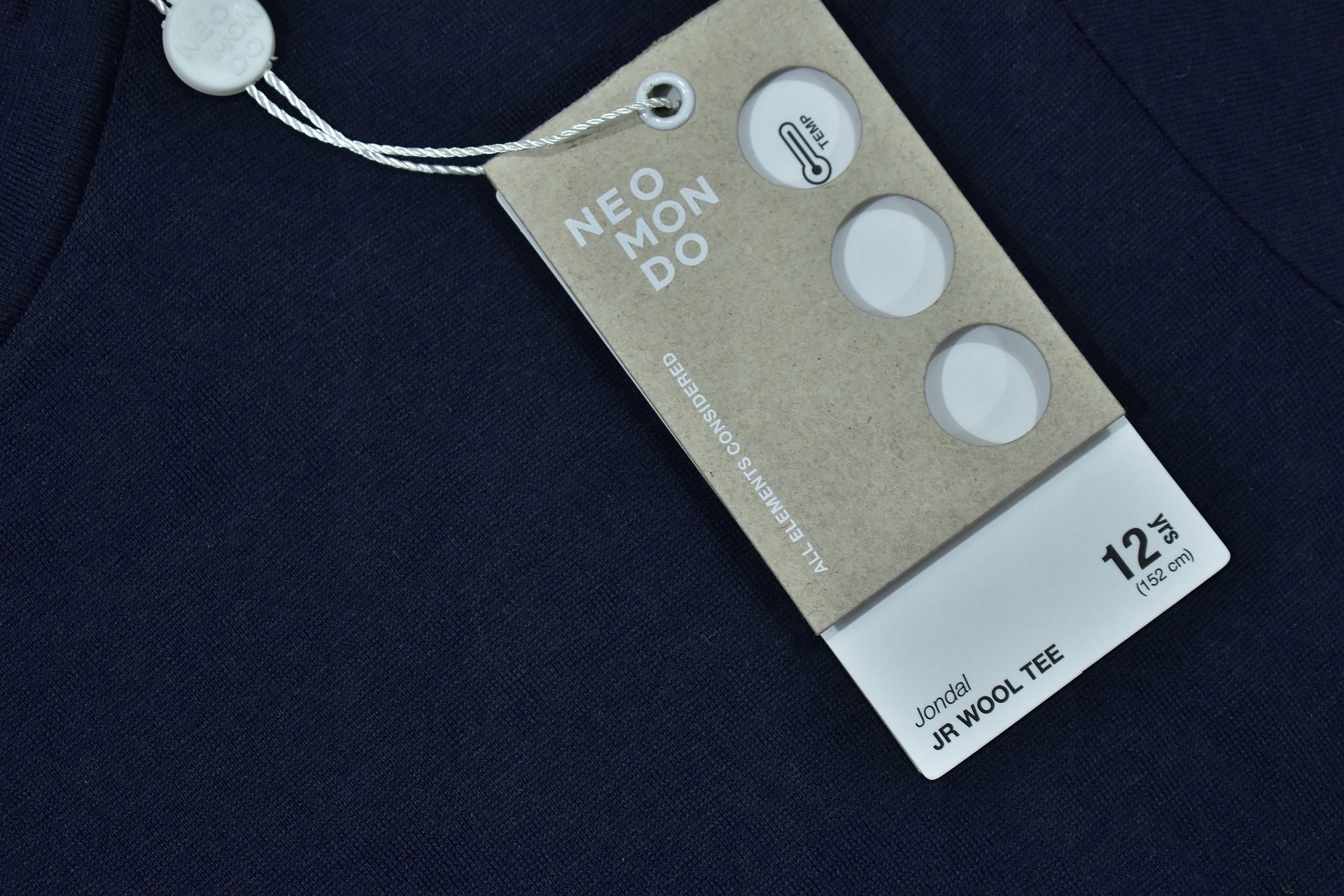 NEOMONDO Dziecięca Koszulka Merino Wool 12 Lat