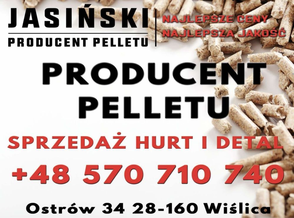 Pellet sosnowy PRODUCNET