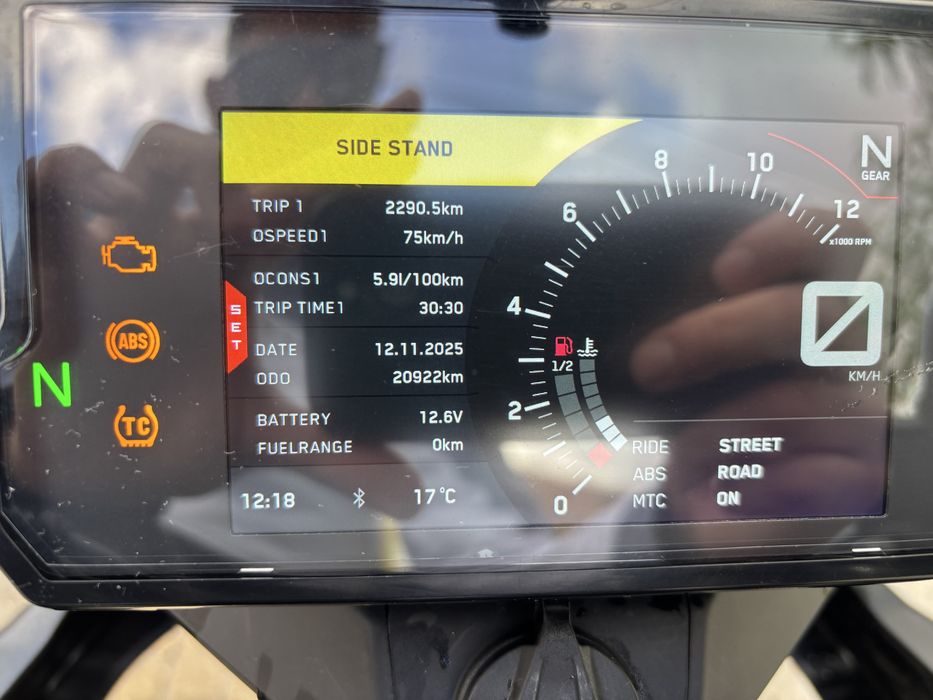 Mota KTM 790 Adventure “R”