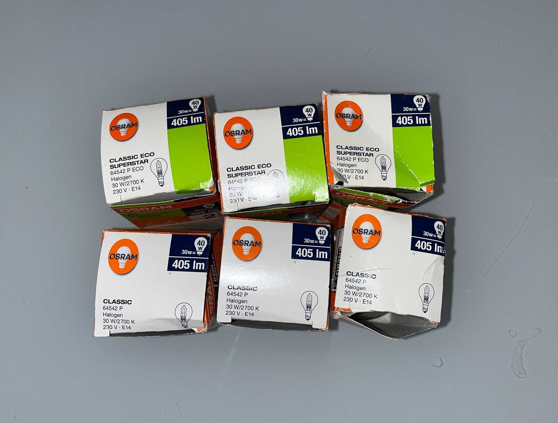 Żarówki halogenowe - Osram E14