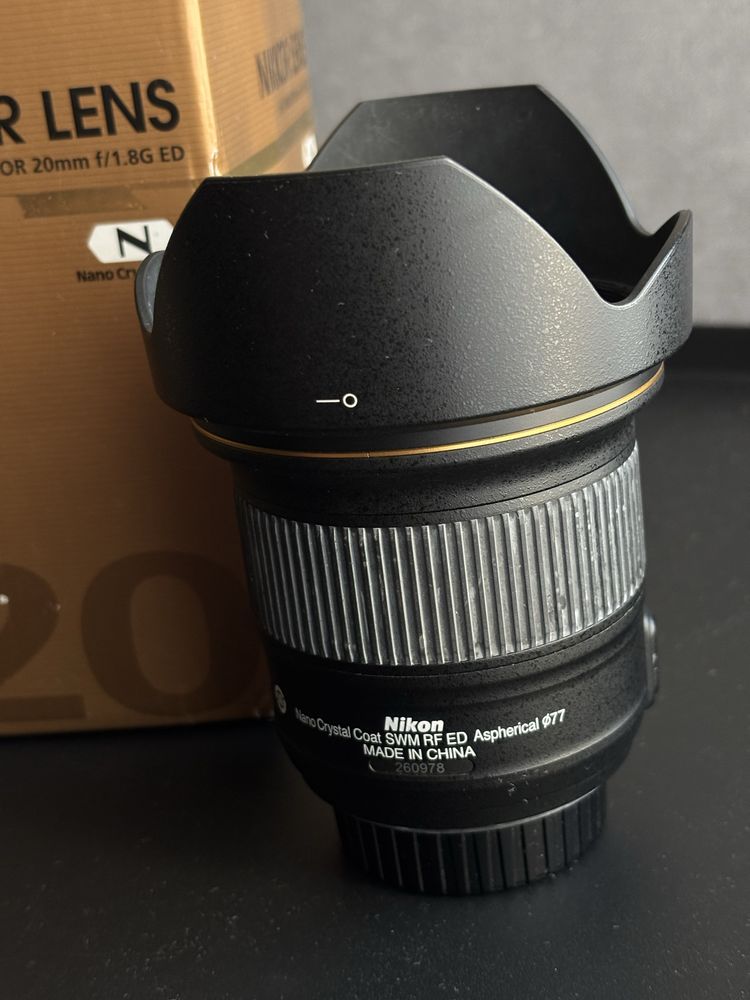 Nikon Nikkor 20mn f/1.8G ED