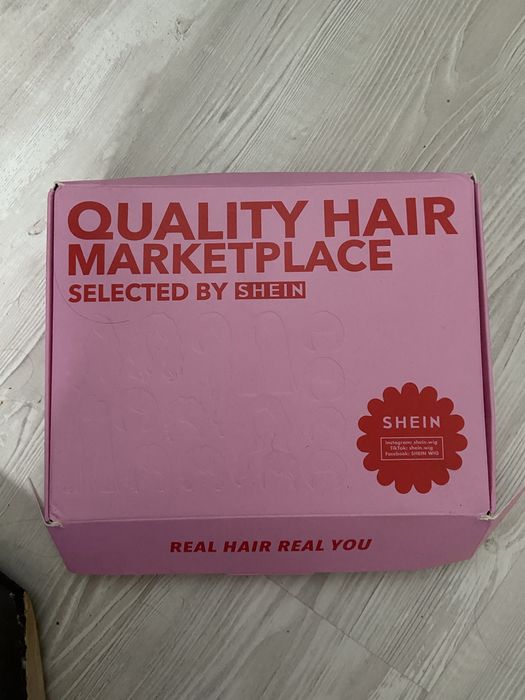 Peruka naturalna z shein