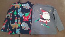 T-shirt chłopięcy długi rękaw 110-116