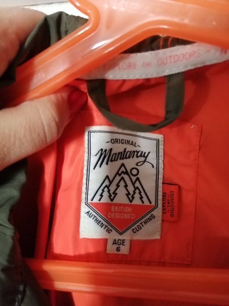 Kurtka wiatrówka Mantaray rozm. 116 stan idealny
