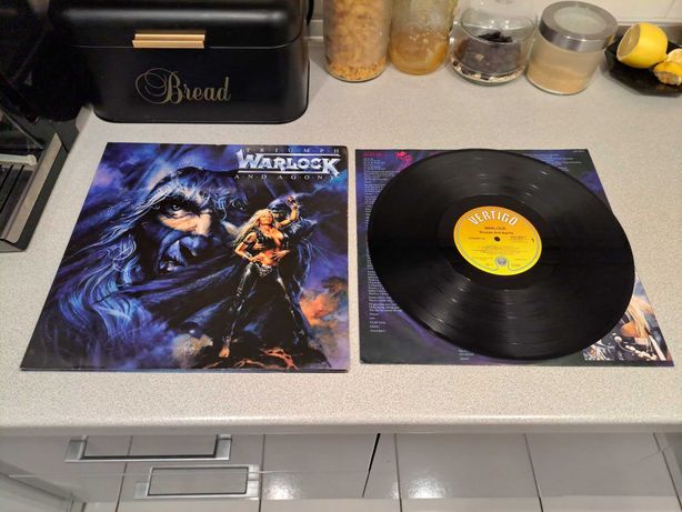 Płyta winylowa LP Warlock - Triumph And Agony