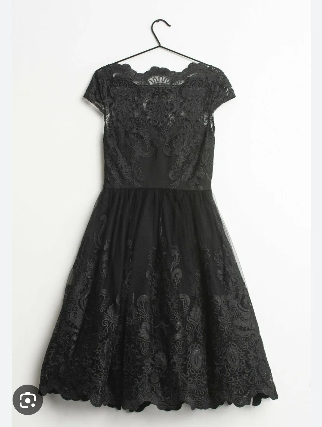 Sukienka midi chi chi london 36 tiulowa