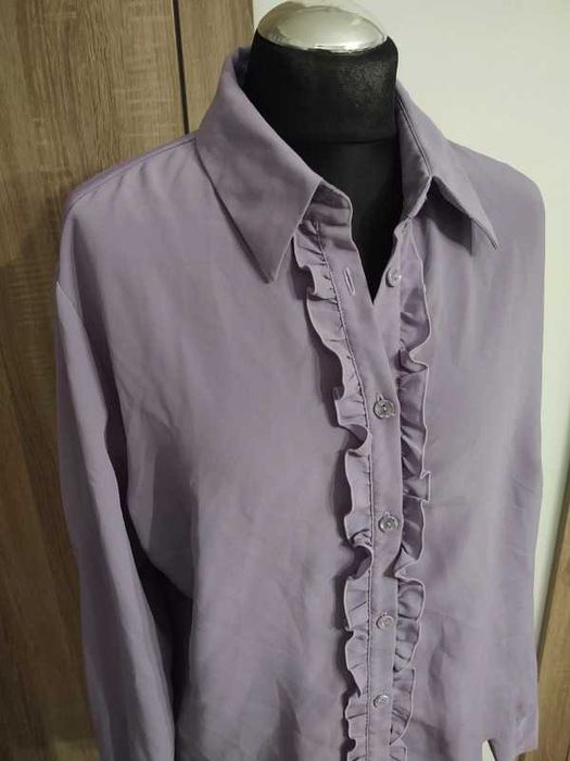 Vintage Koszula Damska Długi Rękaw Bonmarché Rozmiar XXXL/46