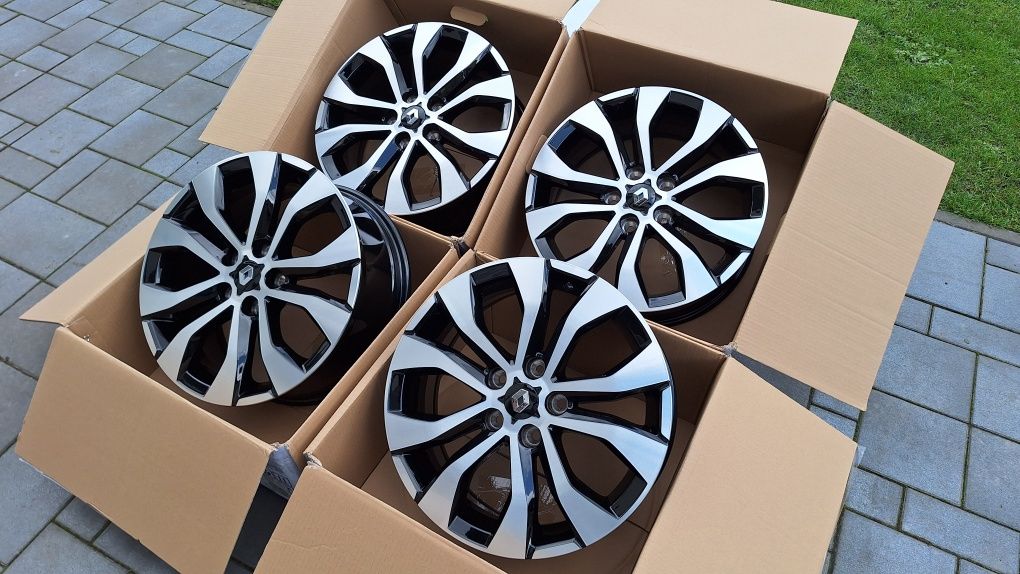 Nowe Alufelgi 5x114,3 Renault Megane Kangoo Laguna Trafic Dacia Duster