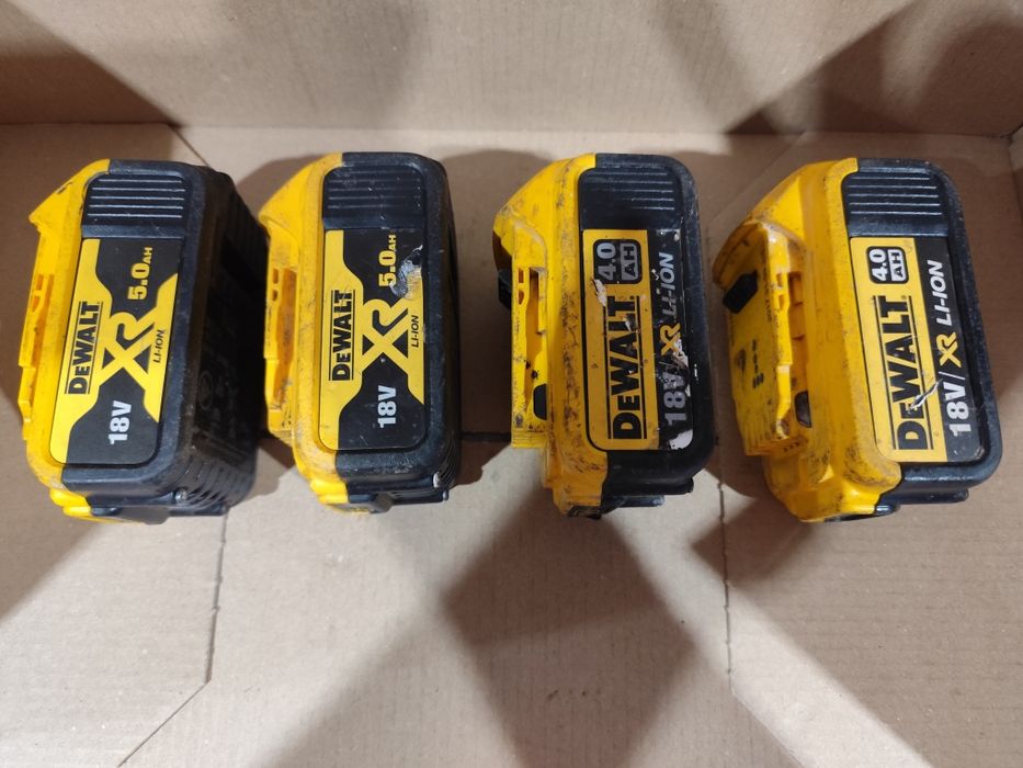 Akumulator bateria DeWALT 4Ah 5Ah 18V XR LI-ION DCB182 DCB184