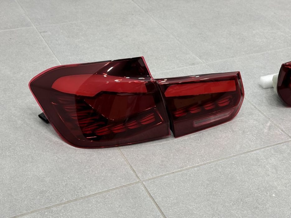 Задні LED ліхтарі стиль M4 для BMW 3 series F30 2012-2018 червоні
