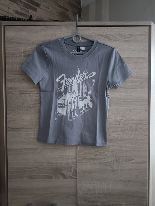 Bawełniana koszulka z nadrukiem