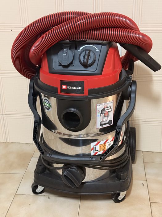 Aspirador einhell 30 l industrial seco /humedo soplado