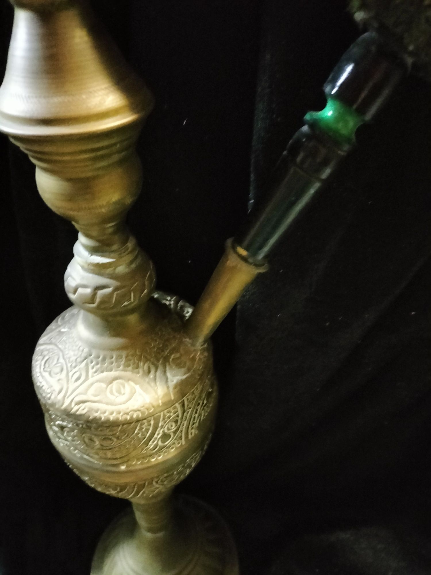 Sisha/ Narguilé / Cachimbo de água em latão