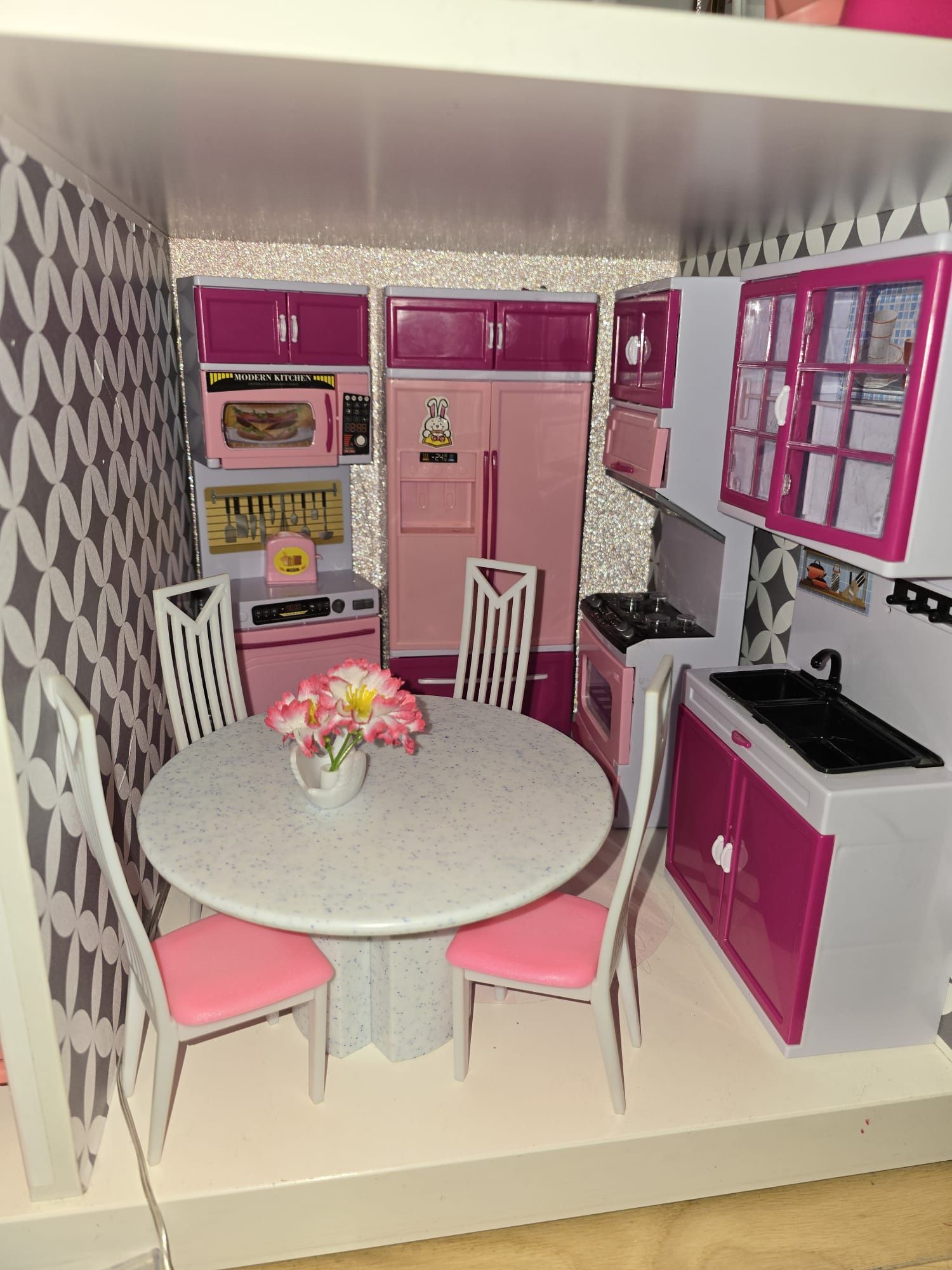 Domek dla lalek barbie regał kallax