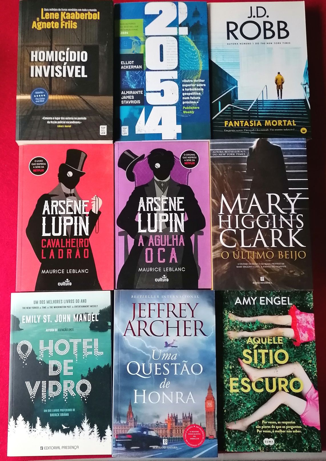 35 thrillers NOVOS A ESTREAR a 6,90€- PORTES GRÁTIS (ler descrição)