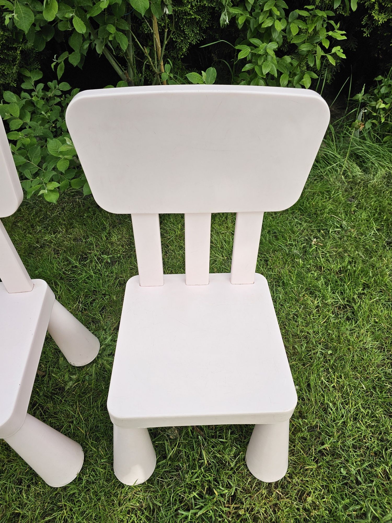 Krzeselko dla dzieci Ikea 4szt komplet 1 gartis