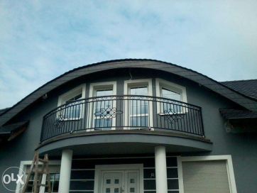 Bramy, balustrady, ogrodzenia kute