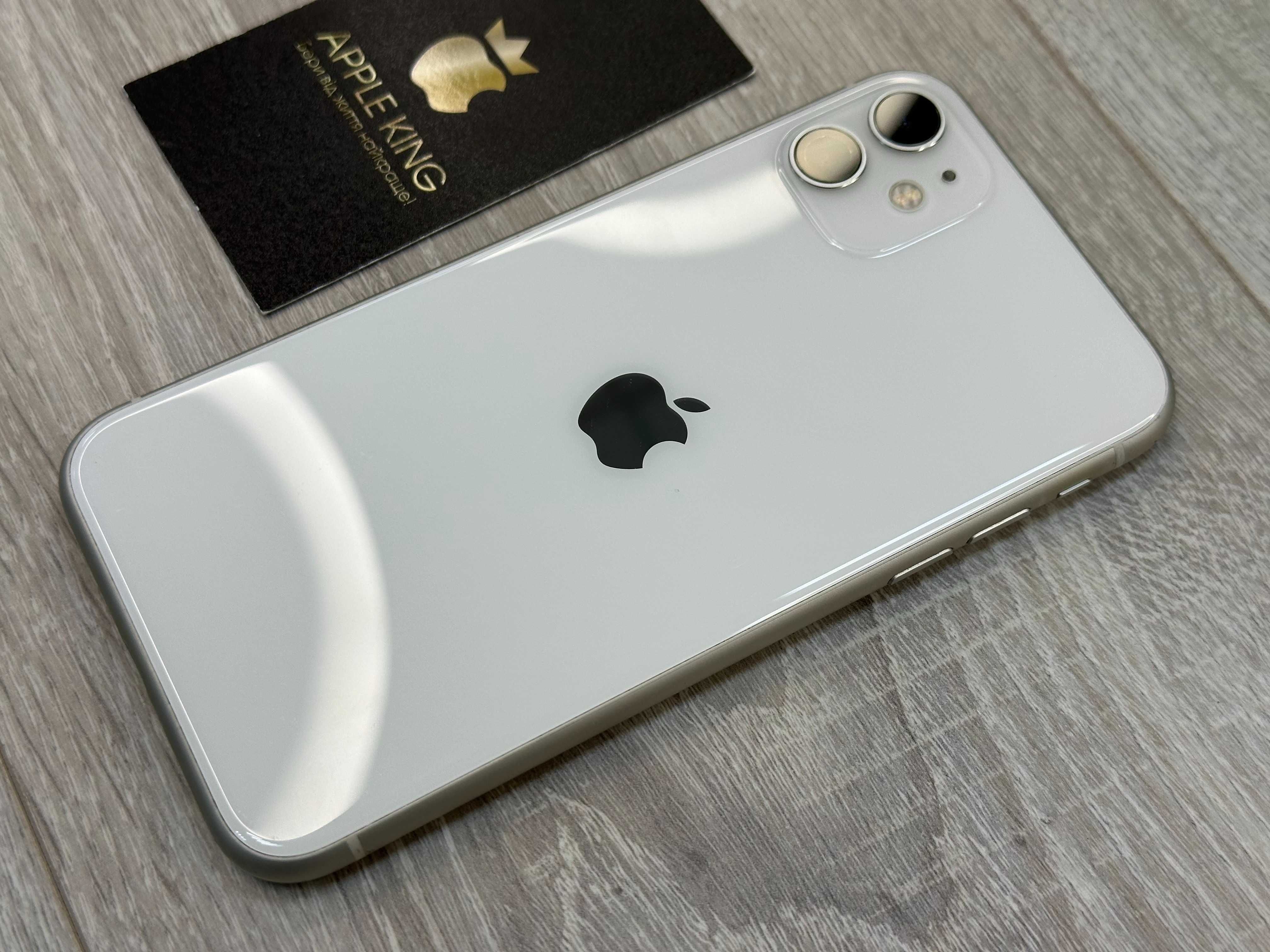 Apple iPhone 11 - 64GB - White Neverlock 100% АКБ