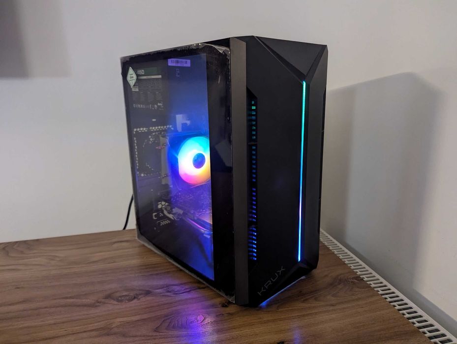 Tani Komputer do Gier I5 RX 570 MSI 512GB SSD 16GB RAM Kompaktowy