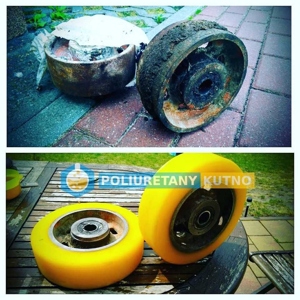 Koła napędowe, rolki,wózek widłowy elektryczny,reachtruck-poliuretan