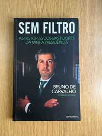 Livro "Sem Filtro" de Bruno de Carvalho