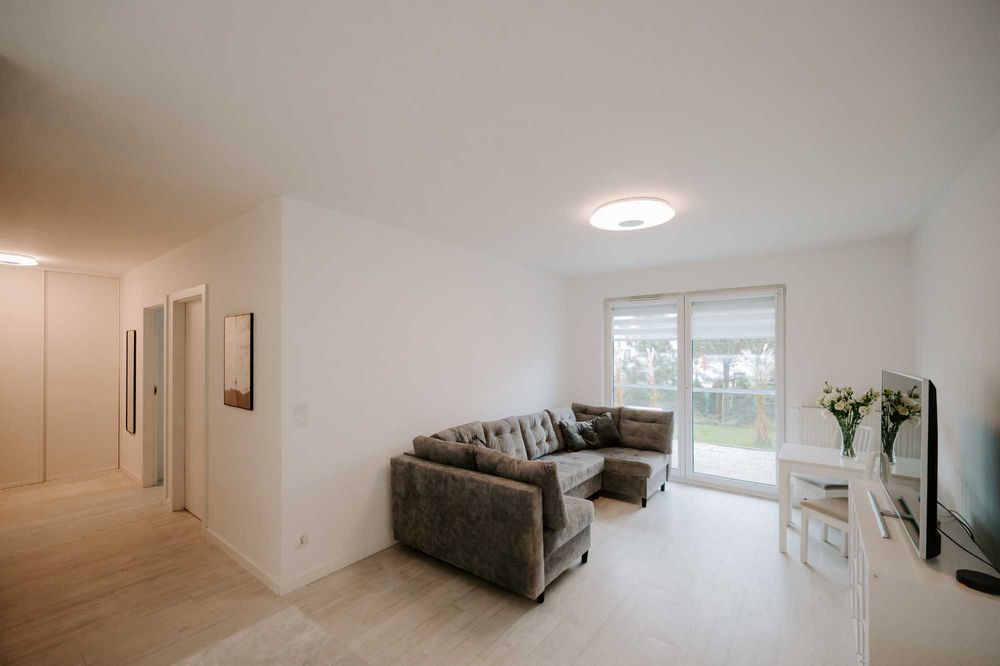 Mieszkanie w stanie idealnym z ogródkiem