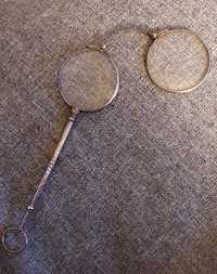 Lorgnom prata marcado lente óculos