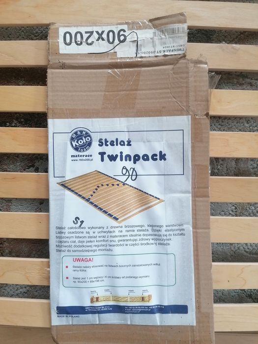 Stelaż wkład łóżka  90x200