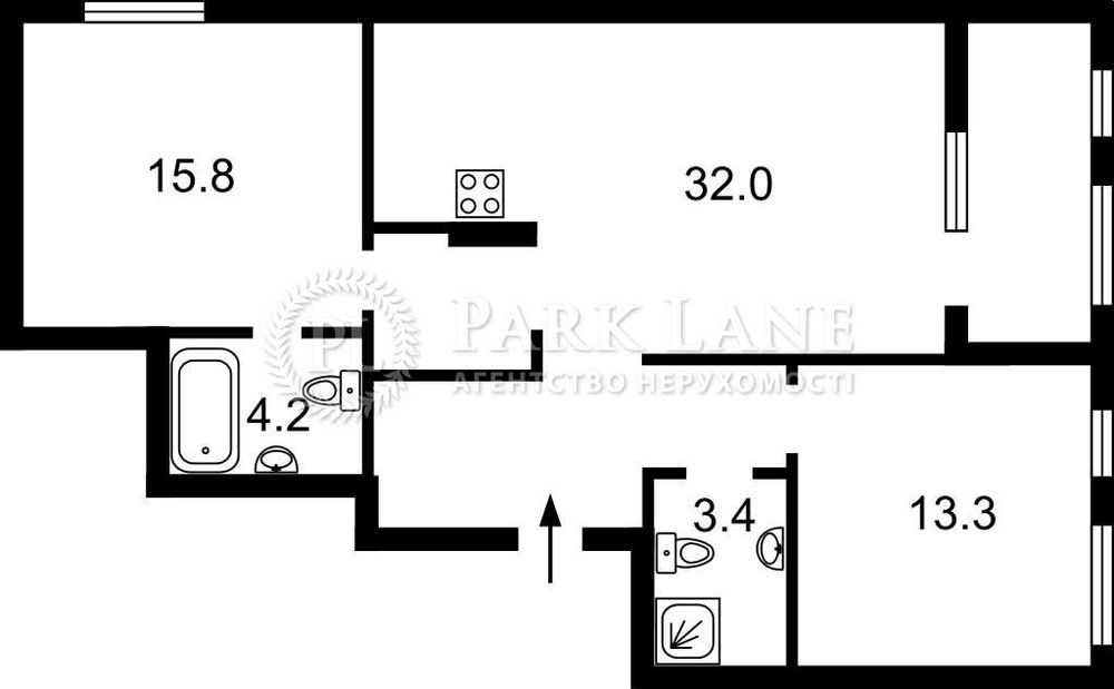 3-кім Зарічна, 6 к. 5, Славутич 2.0, Дарницький р-н, ст.м Славутич