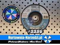 Tarcza do cięcia metalu i stali inox 125x0,8mm T42  LUKAS