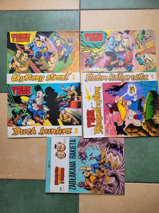 Unikatowe komiksy Kajtek i Koko