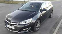 Opel astra j 2014