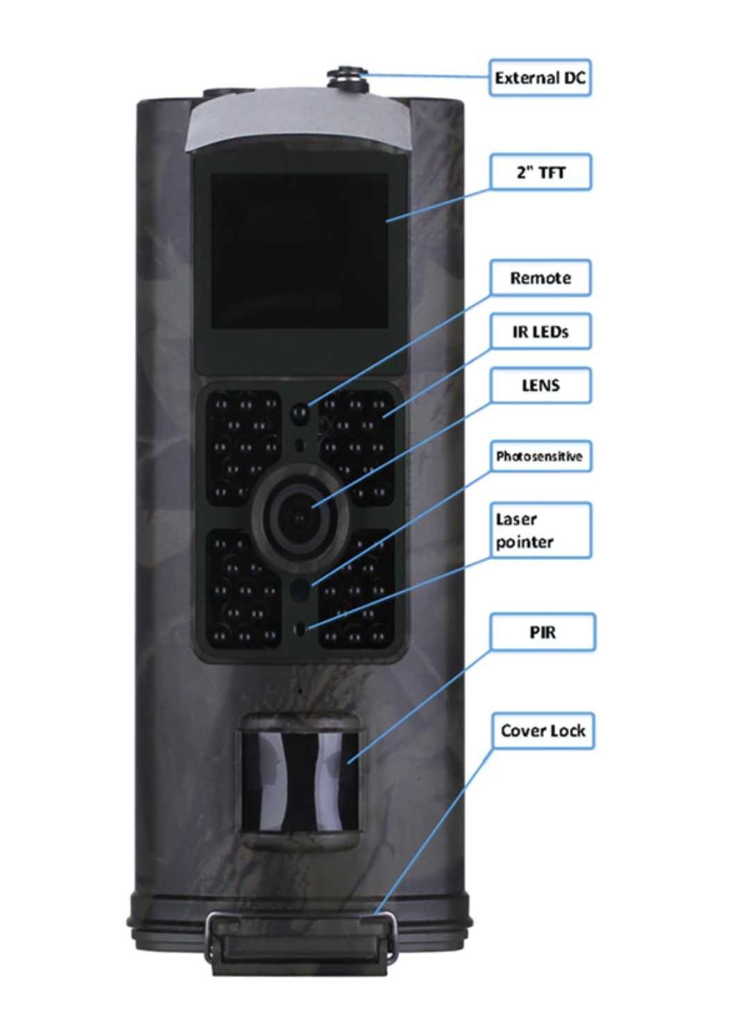 Câmera de caça Suntek HC-700A - como nova