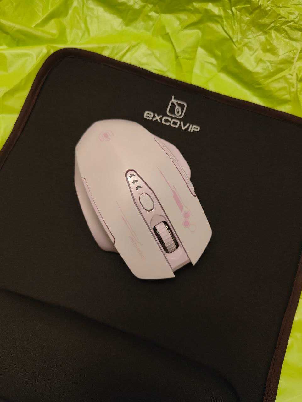 Безпровідна акумуляторна мишка 2.4G + Bluetooth