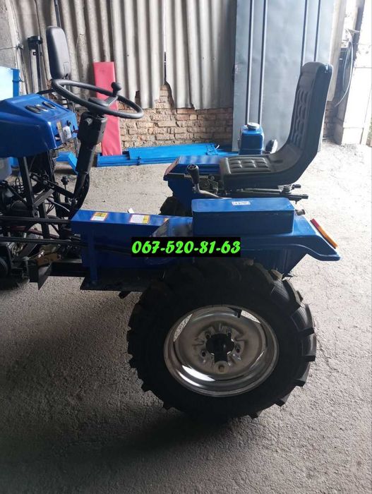 Кращий Мототрактор Кентавр 160ВN плав. гідравліка Насос від мотора