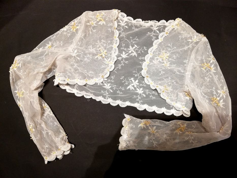 Bolerko koronkowe - białe /Nowe!
