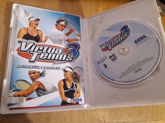 Virtua tennis 3 gra komputerowa na PC DVD - tenis