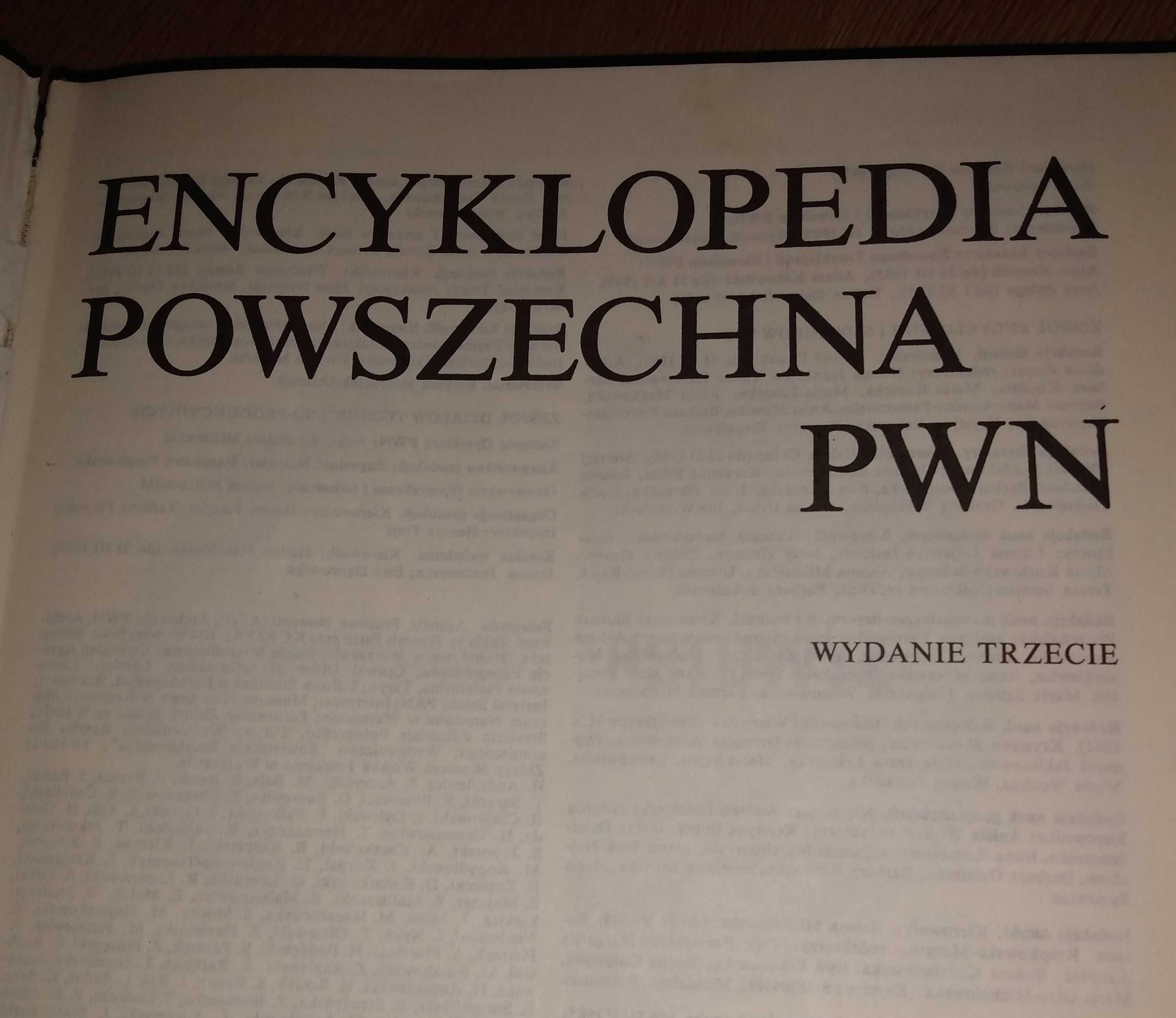 Encyklopedia PWN - 4 tomy