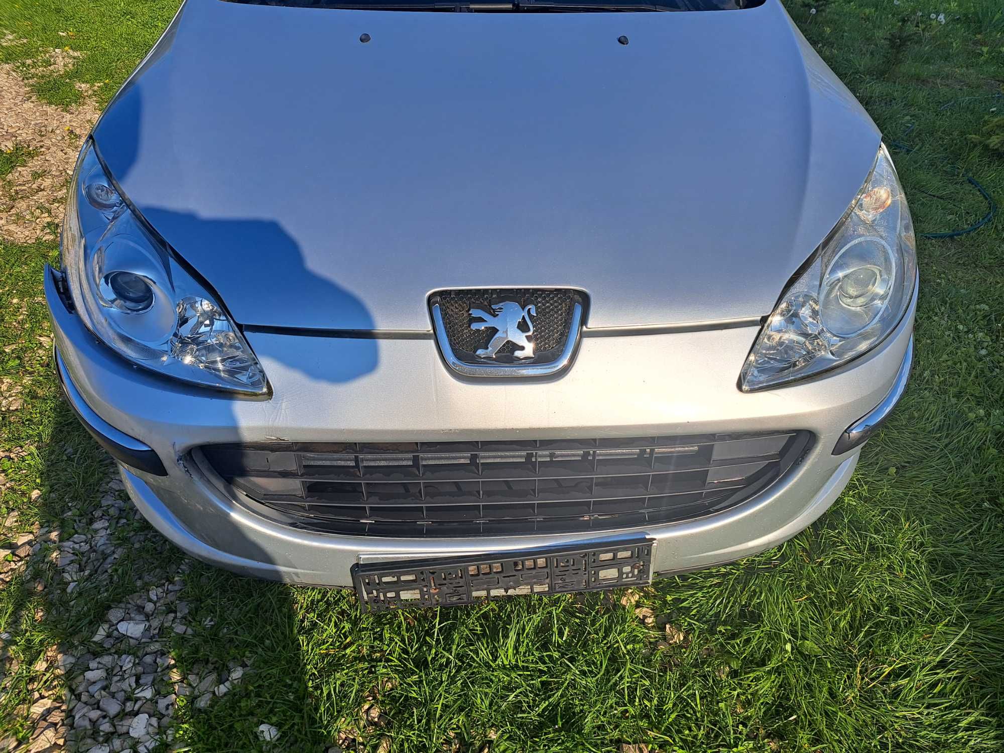 Peugeot 407 sw klapa zderzak drzwi EZRC błotnik lampa maska szyba dach